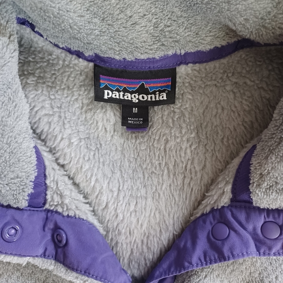 {Patagonia} Synchilla Pullover Snap-Button Fleece Jacket - Picture 3 of 5